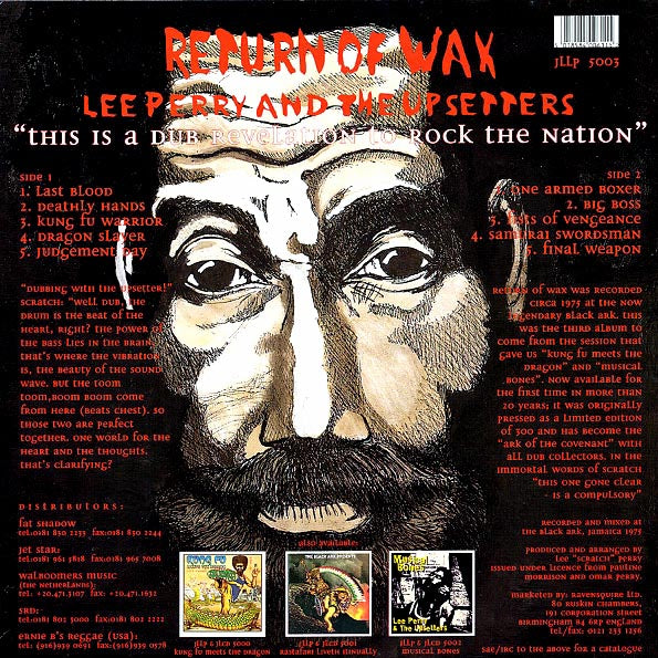 Lee Perry - Return Of Wax (7", LP)