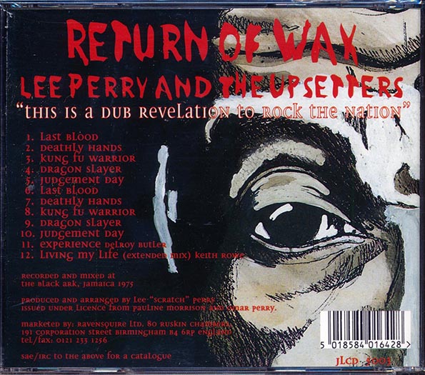 Lee Perry - Return Of Wax (CD)
