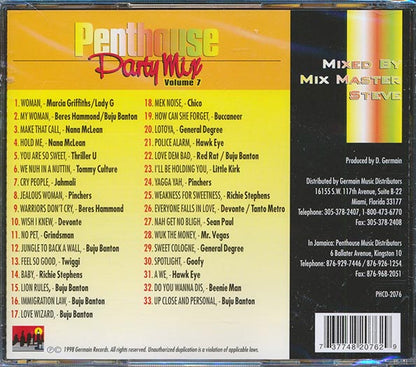 Buju Banton, Beres Hammond, Jahmali, Etc. - Penthouse Party Mix 7 (CD)