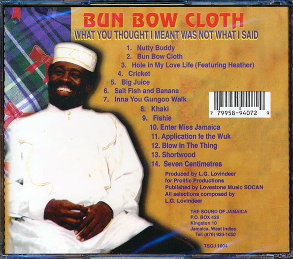 Lovindeer - Bun Bow Cloth (CD)