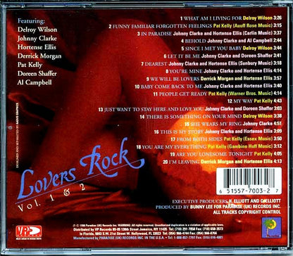 Johnny Clarke, Delroy Wilson, Al Campbell, Etc. - Lovers Rock Volumes 1 & 2 (CD)
