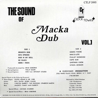 Aston Familyman Barrett, Carlton Barrett, Etc. - Macka Dub (LP) - PureSound Records