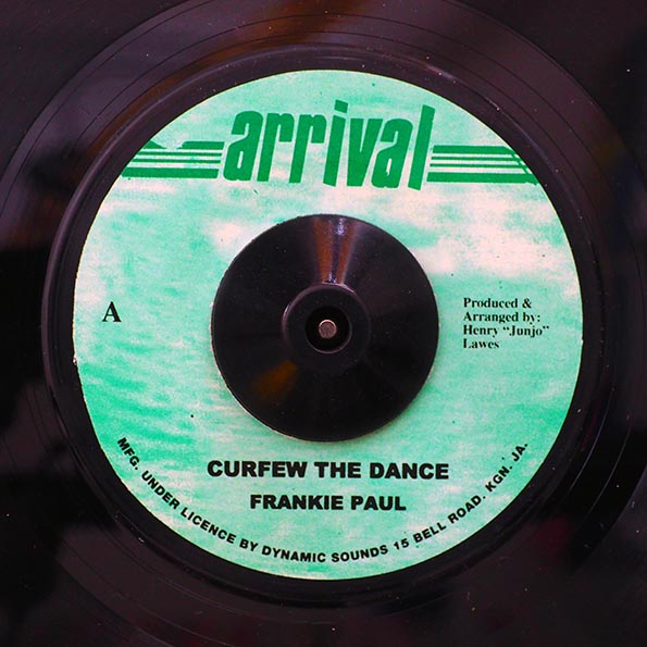 Frankie Paul - Curfew In The Dance (Jump No Fence) (7")
