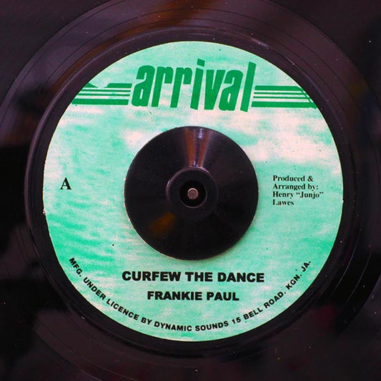Frankie Paul - Curfew In The Dance (Jump No Fence) (7")