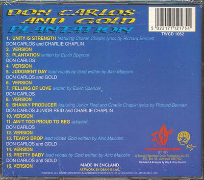 Don Carlos - Plantation (CD)