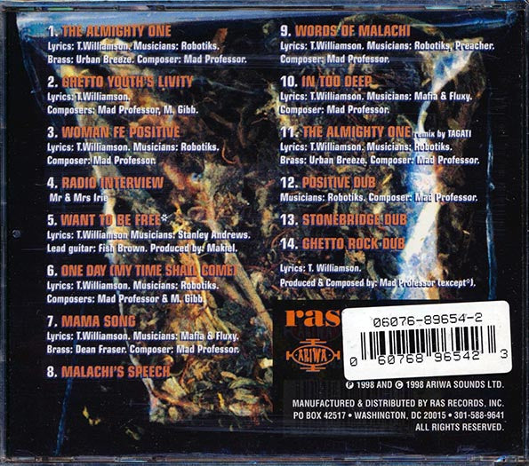 Chukki Starr - Ghetto Youth Livity (CD)