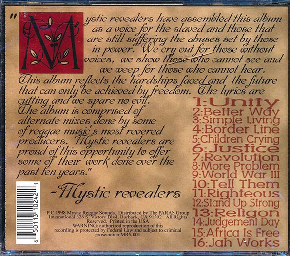 Mystic Revealers - Crossing The Atlantic (CD)