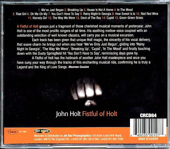 John Holt - Fistful Of Holt (CD)