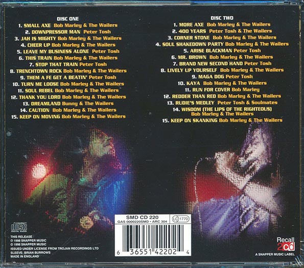 Peter Tosh, Bob Marley - Wisdom (30 tracks) (CD)