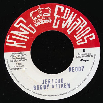 Baba Brooks - Musical Workshop  /  Bobby Aitken - Jericho (7")