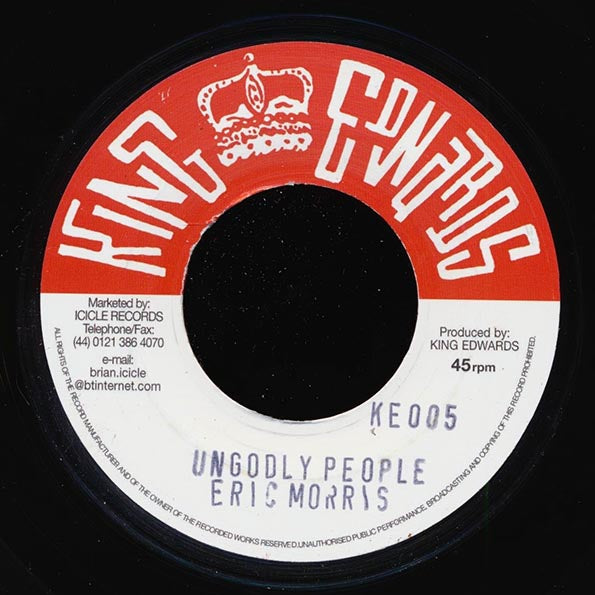 The Skatalites - Jones Town Special  /  Eric Morris - Ungodly People (7")