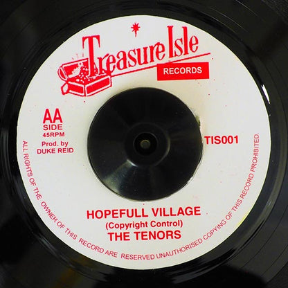 The Tennors - Weather Report  /  The Tennors - Hopefull Village (7")