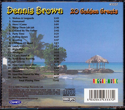 Dennis Brown - 20 Golden Greats (CD)
