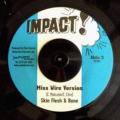 Carl Malcolm - Miss Wire Waist  /  Skin Flesh & Boness - Version (7")