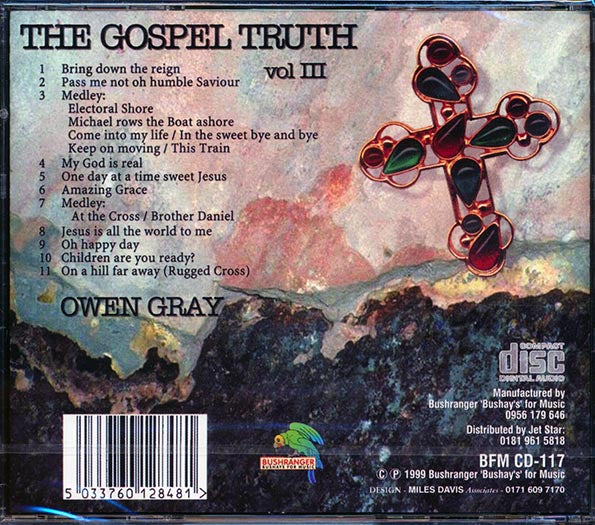 Owen Gray - Gospel Truth Volume 3 (CD)