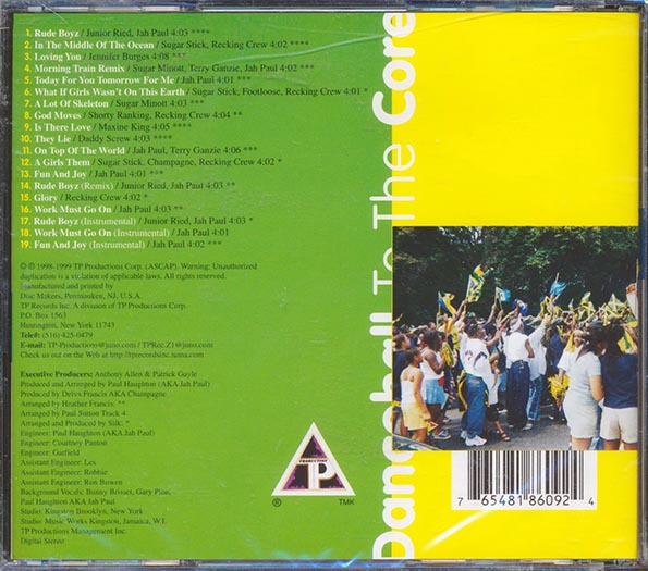 Various - Dancehall To The Core Volume 1 (CD)