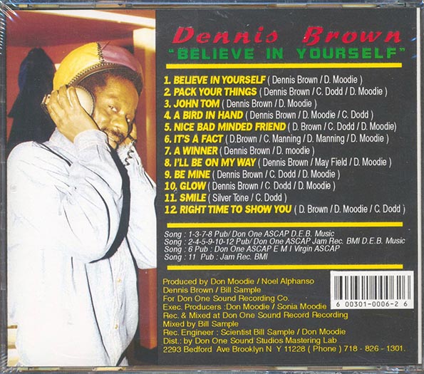 Dennis Brown - Believe In Yourself (CD)