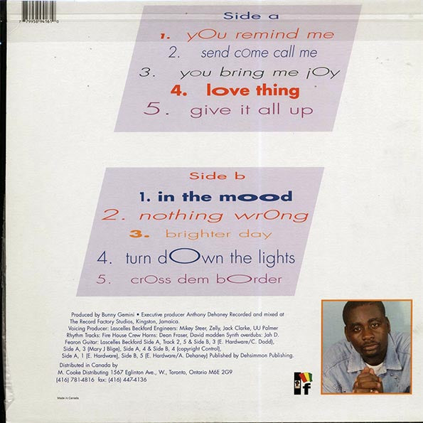 Singing Melody - Love Thing (LP)