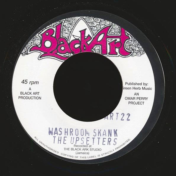 Lee Perry - Bathroom Skank  /  Washroom Skank (7")