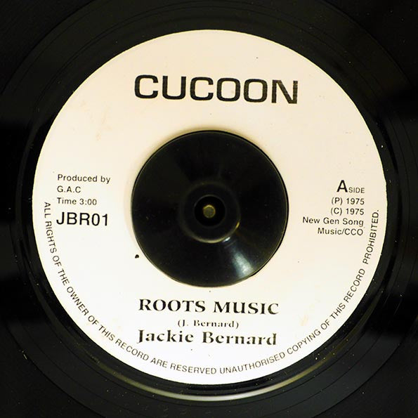 Jackie Bernard - Roots Music  /  Version (7")