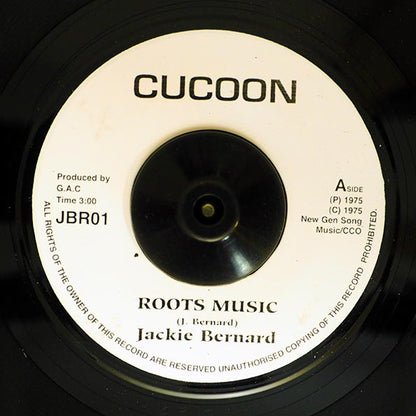 Jackie Bernard - Roots Music  /  Version (7")