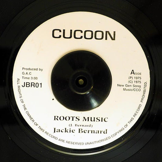 Jackie Bernard - Roots Music  /  Version (7")