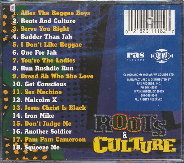 Macka B - Roots & Culture (CD)