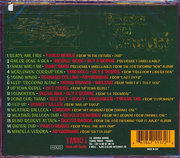 The Abyssinians, Pablo Moses, The Roots Radics, Etc. - Roots With Quality: Best Of Tabou Records Volume 1 (CD)