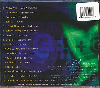 Beenie Man, Tanya Stephens, Lady Saw, Mr. Vegas, Etc: - Grass Cyaat Rhythm (CD)