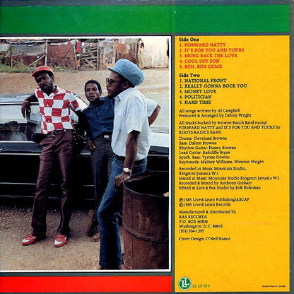 Al Campbell - Forward Natty (LP) - PureSound Records