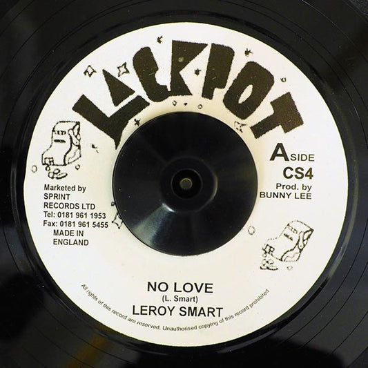 Leroy Smart - No Love  /  Version (7")