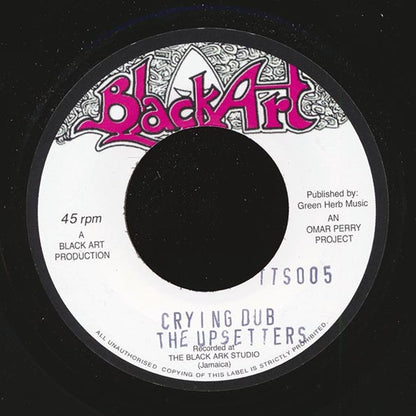 The Heptones - Crying Over You  /  The Upsetters - Crying Dub (7")
