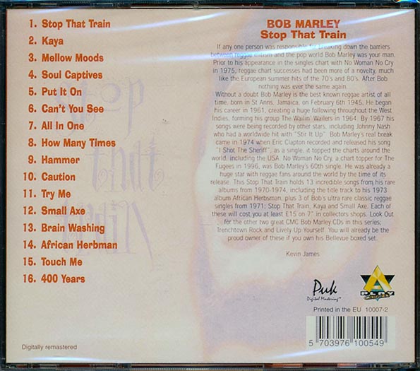 Bob Marley - Stop That Train (CD)