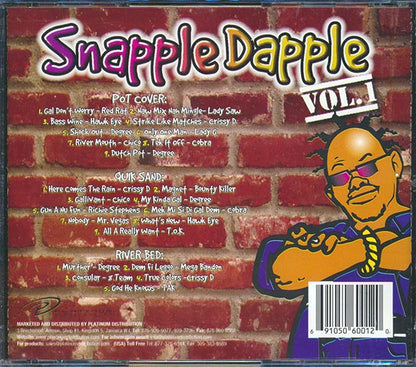 Bounty Killer, TOK, Degree, Etc. - Snapple Dapple Volume 1 (Pot Cover, Quick Sand, River Bed Rhythms) (CD)