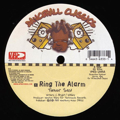 Tenor Saw - Ring The Alarm  /  Nardo Ranks - Skin Out; Stalag Version (12")