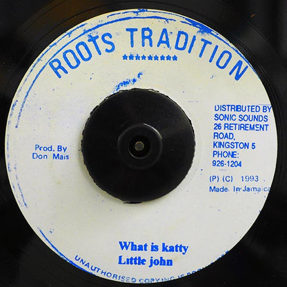 Little John - What Is Catty  /  Scientist, King Tubby - Version (7")