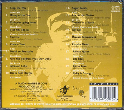 Prince Far I, Charlie Chaplin, Jim Kelly, I Roy, Jah Stitch - Bushyard Telegraph (CD)