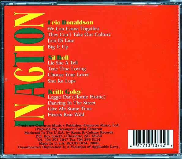 Eric Donaldson - In Action (CD)