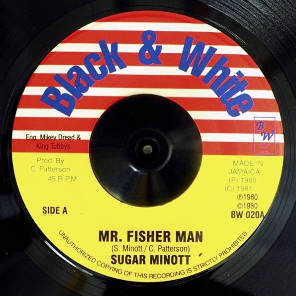 Sugar Minott - Mr. Fisher Man  /  King Tubby - Deep Sea Dub (7")