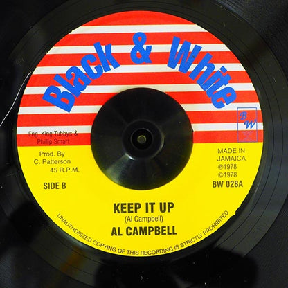 Mikey Dread - Love The Dread  /  Al Campbell - Keep It Up (7")