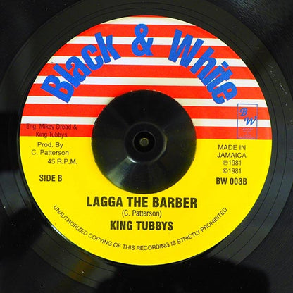 Mikey Dread - Barber Saloon  /  King Tubby - Lagga The Barber (7")