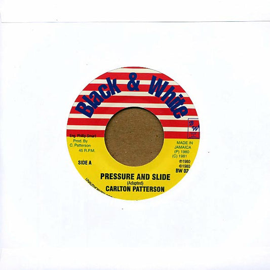 Carlton Patterson - Pressure & Slide  /  King Tubby - Doctor Man Skank (7")