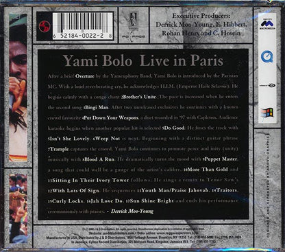 Yami Bolo - Live In Paris (CD)