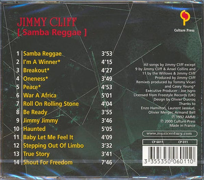 Jimmy Cliff - Samba Reggae (CD)
