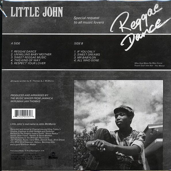 Little John - Reggae Dance: Special Request To All Music Lovers (LP) - PureSound Records