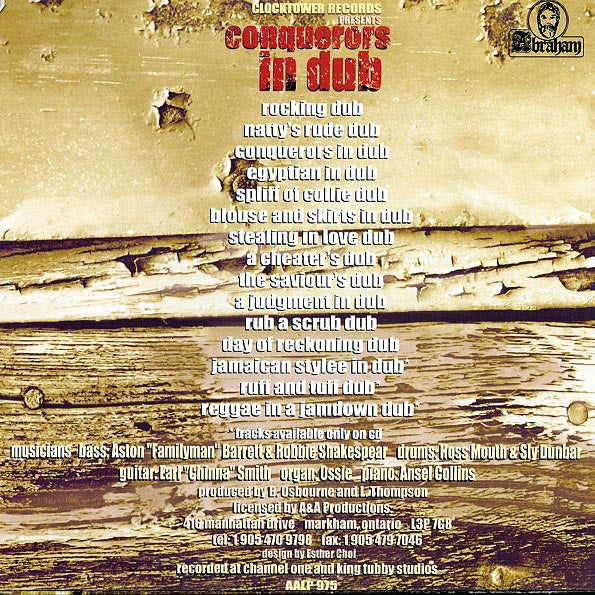 The Revolutionaries - Conquerors In Dub (LP)