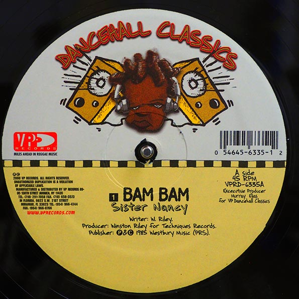 Sister Nancy - Bam Bam  /  Stalag Version (12")