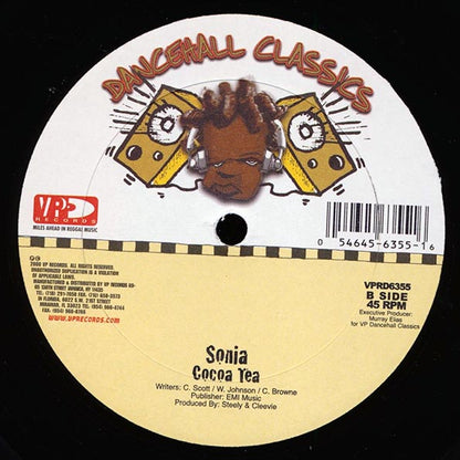 Cutty Ranks - Grizzle  /  Cocoa Tea - Sonia (12")