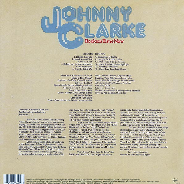 Johnny Clarke - Rockers Time Now (LP)