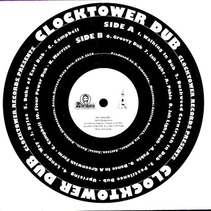 King Tubby, Lee Perry, The Roots Radics, Etc. - Clocktower Dub (LP) - PureSound Records